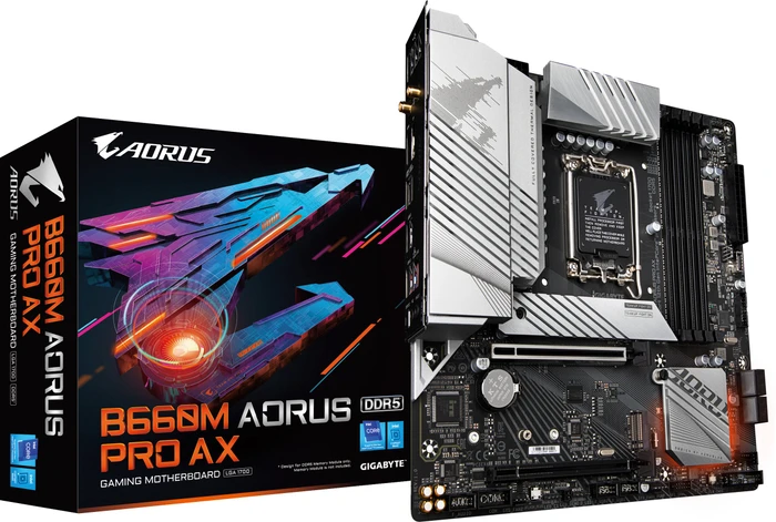GIGABYTE B660M AORUS Pro AX (Rev. 1.0) (Intel 1700)