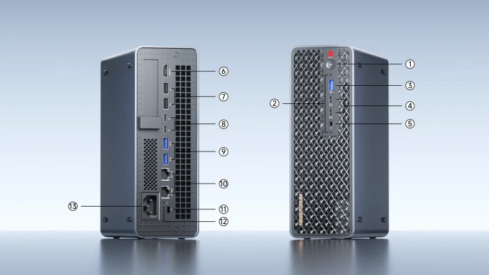 Minisforum MS-S1 MAX, Ryzen AI Max+ 395, 128GB RAM, 2TB SSD