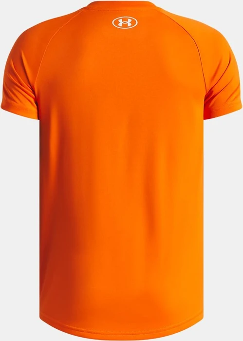 Under Armour Tech 2.0 Funktionsshirt kurzarm outrageous orange/white (Junior)