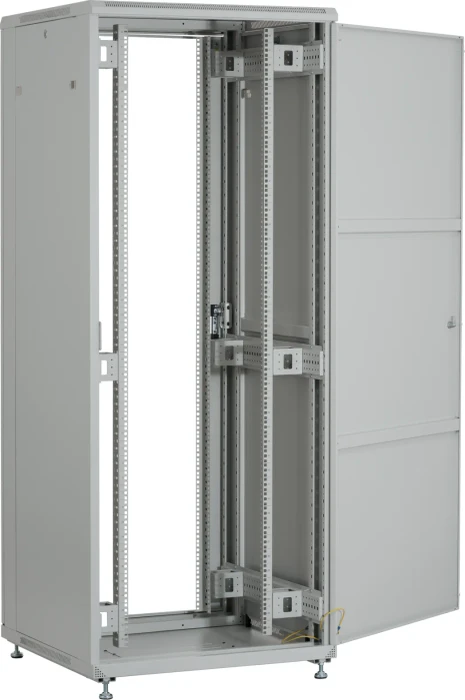 EFB Elektronik PEL 19" Netzwerkschrank 42HE, vormontiert, eigenbelüftet, Sicherheitsglastür, IP20, RAL 7035, 1000mm tief
