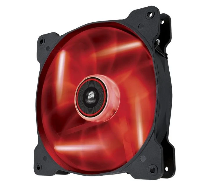 Corsair Air Series LED Red AF140 Quiet Edition, 140mm