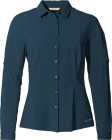 Vaude Farley Stretch Hemd langarm dark sea (Damen)