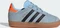 adidas Gazelle Comfort Closure Elastic Laces clear sky/core black/solar orange (Junior) Vorschaubild