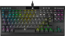 Corsair Gaming K70 RGB TKL - Champion Series, LEDs RGB, Corsair OPX, USB, FR
