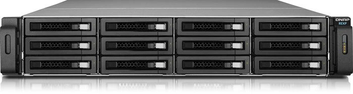 QNAP Rack Expansion Unit REXP-1220U-RP, 3x Mini SAS HD, 2HE