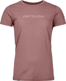 Ortovox 150 Cool Brand Funktionsshirt kurzarm dusk rose (Damen)