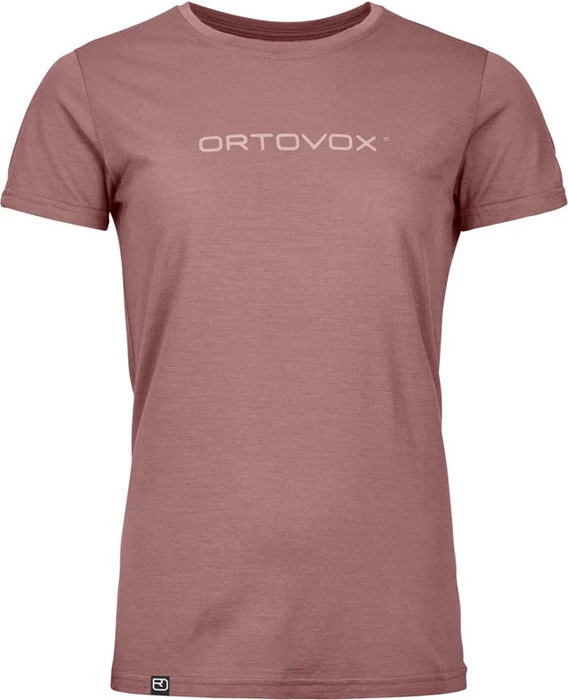 Ortovox 150 Cool Brand Funktionsshirt kurzarm dusk rose (Damen)
