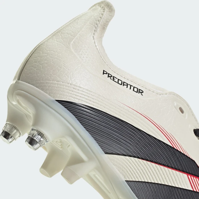 adidas Predator League Fold-Over Tongue SG off white/core black/pure ruby