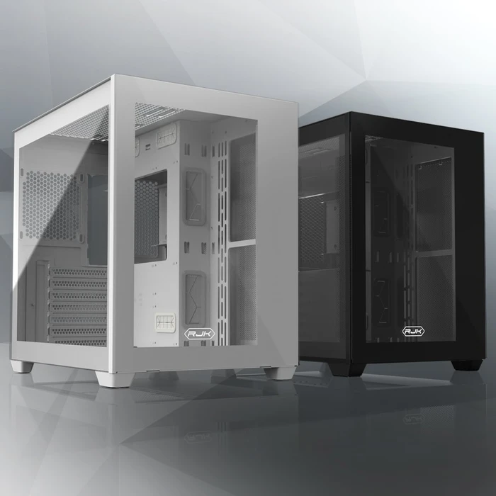 Raijintek Paean C7, weiß, Glasfenster