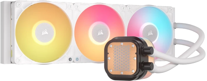Corsair iCUE LINK Titan 360 RX LCD RGB, weiß