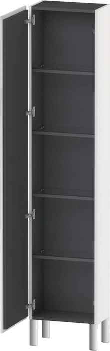 Duravit L-Cube Hochschrank 400 x 243 x 1760 mm weiß hochglanz