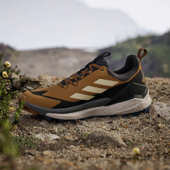 adidas Terrex Free Hiker 2.0 Low GTX bronze strata/savanna/carbon (Herren)