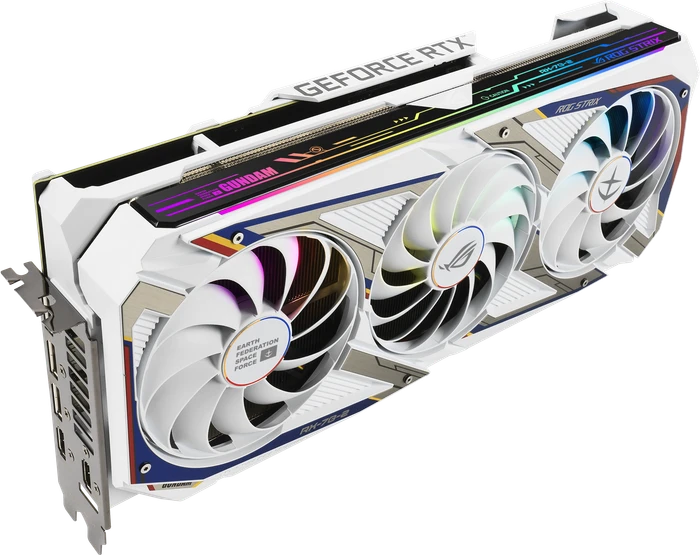 ASUS ROG Strix GeForce RTX 3080 Gundam, ROG-STRIX-RTX3080-O10G-GUNDAM, 10GB GDDR6X, 2x HDMI, 3x DP