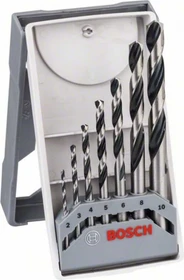 Bosch Professional HSS PointTeQ Spiralbohrer-Sortiment, 7-tlg.