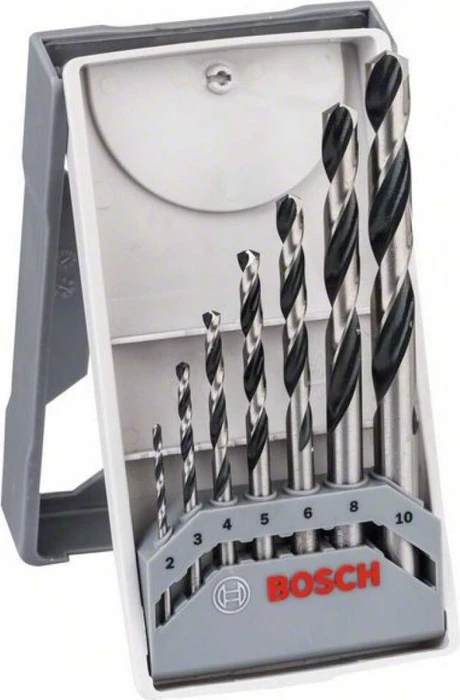 Bosch Professional HSS PointTeQ Spiralbohrer-Sortiment, 7-tlg.
