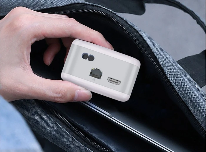 LMP PowerDock, USB-C 3.0 [Buchse], silber