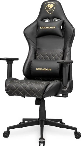 Cougar Armor One V2 Gamingstuhl, schwarz/gold
