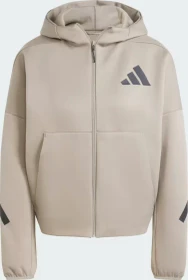 adidas Z.N.E. Zip Hoodie clay (Damen)