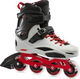 Rollerblade RB Pro X Inline-Skate grau/rot