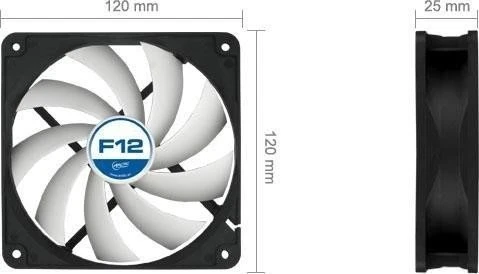 ARCTIC F12, 120mm, 5er-Pack