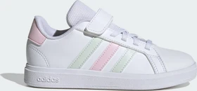 adidas Grand Court 2.0 cloud white/crystal jade/clear pink (Junior)