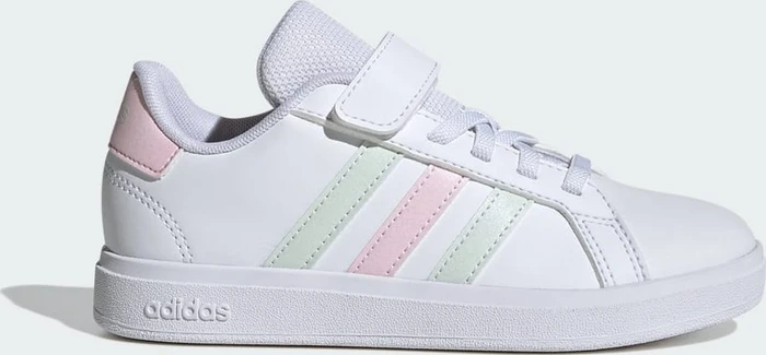 adidas Grand Court 2.0 cloud white/crystal jade/clear pink (Junior)
