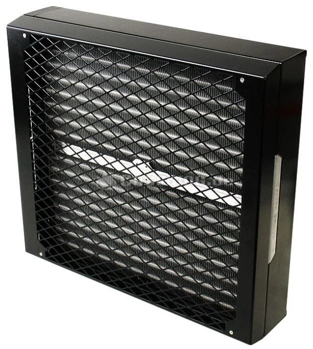 Watercool MO-RA3 360 Fan Grill, Rhombus/Diamond, Lüfterblende/Lüftergitter, schwarz