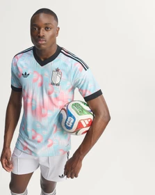adidas FIFA WM 2026 Belgien Authentic Auswärtstrikot kurzarm frozen blue (Herren)