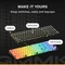 Glorious GMMK Eternal 96%, schwarz, LEDs RGB, Glorious Fox Linear, USB, UK Vorschaubild