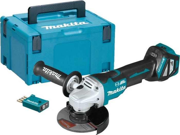 Makita DGA518ZJU Akku-Winkelschleifer solo inkl. MAKPAC