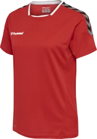 hummel Authentic Poly Jersey Funktionsshirt kurzarm rot (Damen)