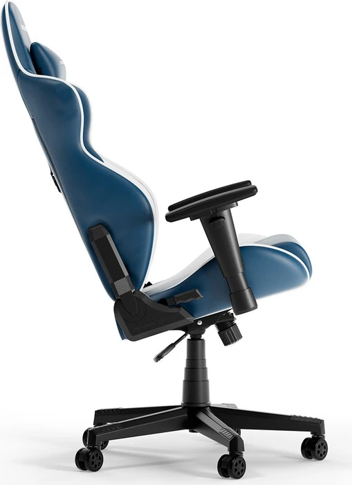 DXRacer Gladiator L Series Gamingstuhl, blau/weiß