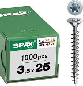 Spax WIROX A9J 4CUT T-STAR plus T20 Universalschraube, 3.5x25mm, 1000 Stück
