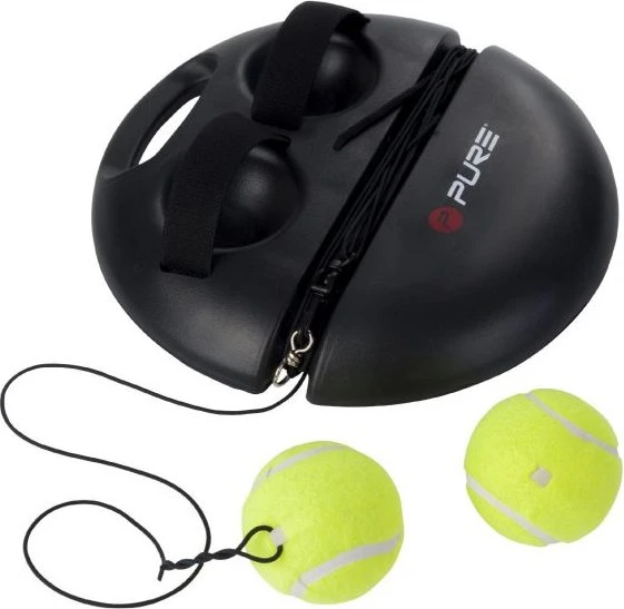 Pure2Improve Tennis Trainer schwarz