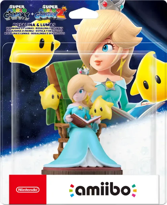 Nintendo amiibo Figur Super Mario Galaxy + Super Mario Galaxy 2 Collection Rosalina & Lumas (Switch/WiiU/3DS)