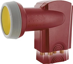 Schwaiger Quattro LNB rot