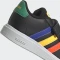 adidas Grand Court Lifestyle Hook and Loop core black/lucid blue/court green (Junior) Vorschaubild