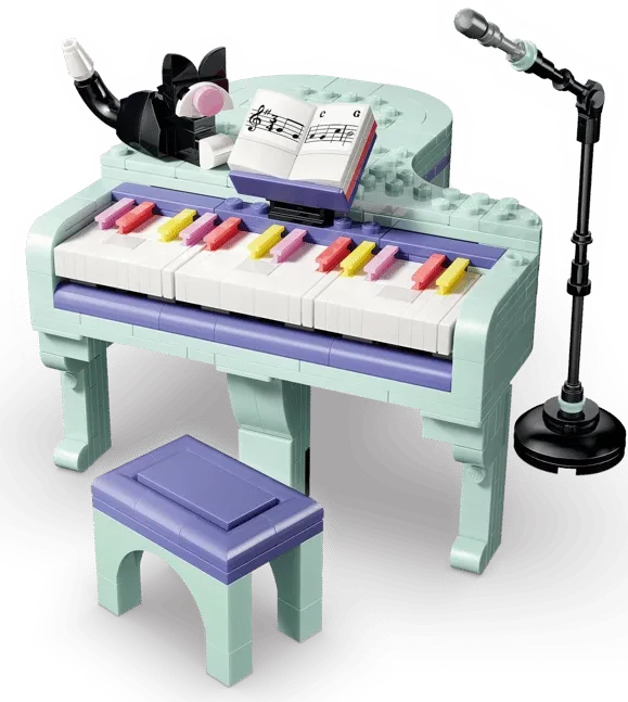 LEGO Creator 3in1 - Deko-Klavier mit Katze