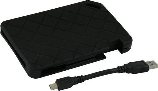 LC-Power LC-25U3-Shockproof, schwarz, USB 3.0 Micro-B
