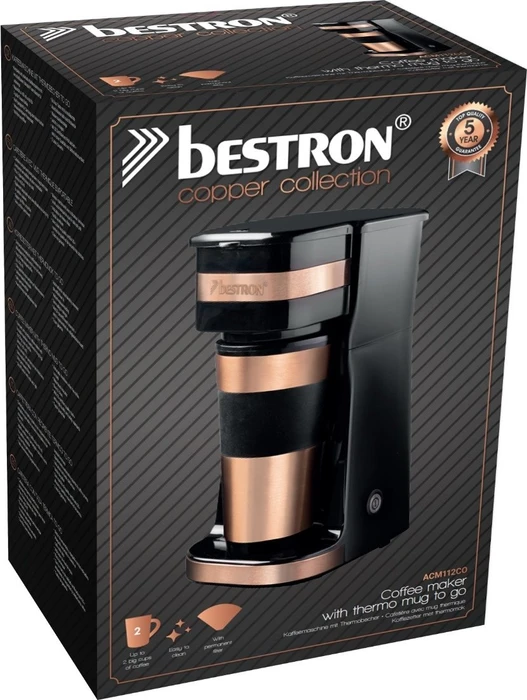 Bestron ACM112CO Ein-Tassen-Kaffeemaschine