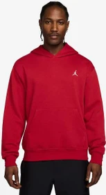 Nike Jordan Brooklyn Fleece Hoodie gym red/white