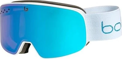 Bollé Nevada Small white metallic/blue matte