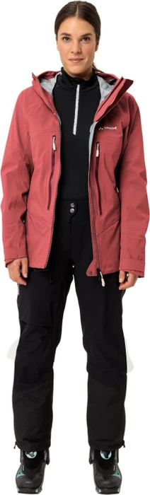Vaude Monviso 3L Skijacke brick uni (Damen)