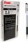 Pentel Hybrid Gel Grip K116 Gelroller schwarz/transparent, 12er-Pack Vorschaubild
