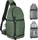 K&F Concept Urban Wander 02 10L Sling Crossbody grün (KF13.141V3)