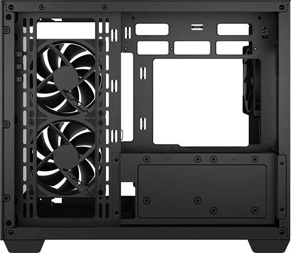 DeepCool CG330 3F Black, Glasfenster