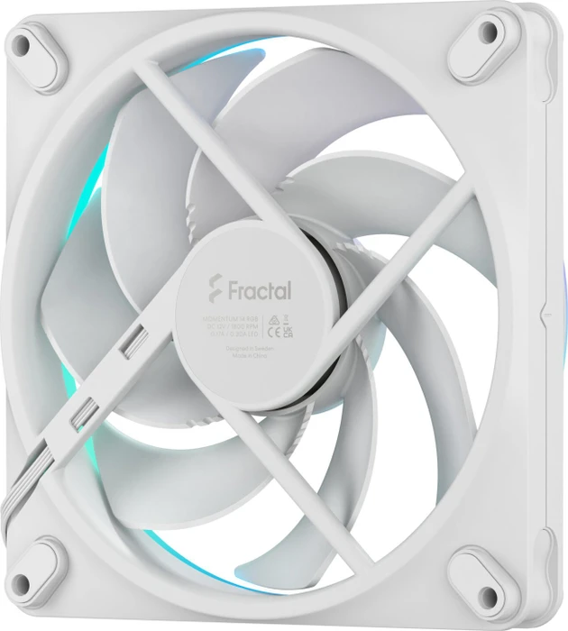 Fractal Design Momentum 14 RGB, weiß, 140mm