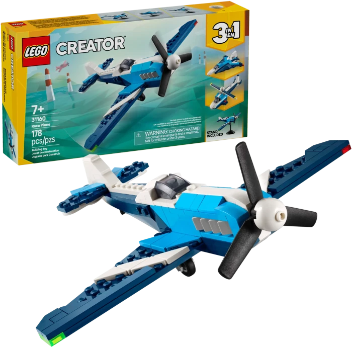 LEGO Creator 3in1 - Flieger: Rennflugzeug