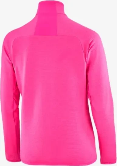 Salomon Essential Lightwarm Fleece Funktionsjacke beetroot purple (Damen)