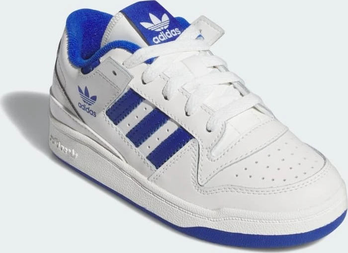 adidas Forum Low CL core white/royal blue (Junior)